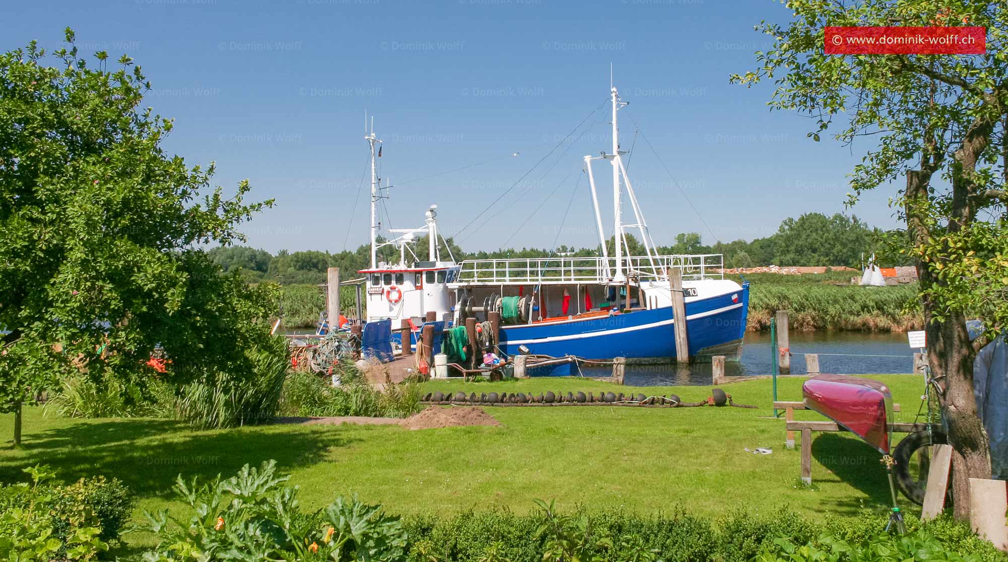 Bild + Foto - Fischerdorf in Schleswig-Holstein