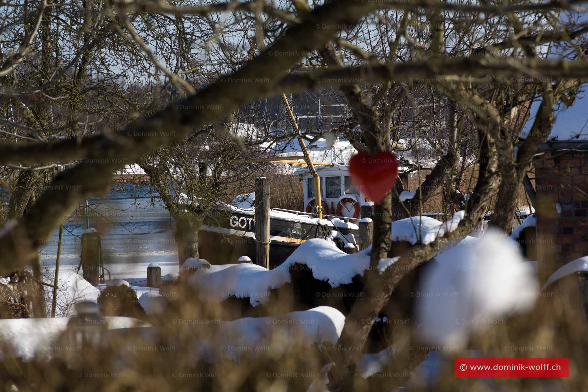 Bild + Foto - Winterliche Ruhe in Lübeck