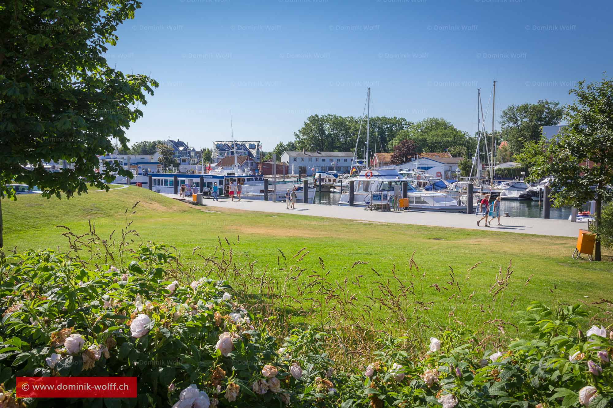 Bild + Foto - Hafen von Timmendorfer Strand