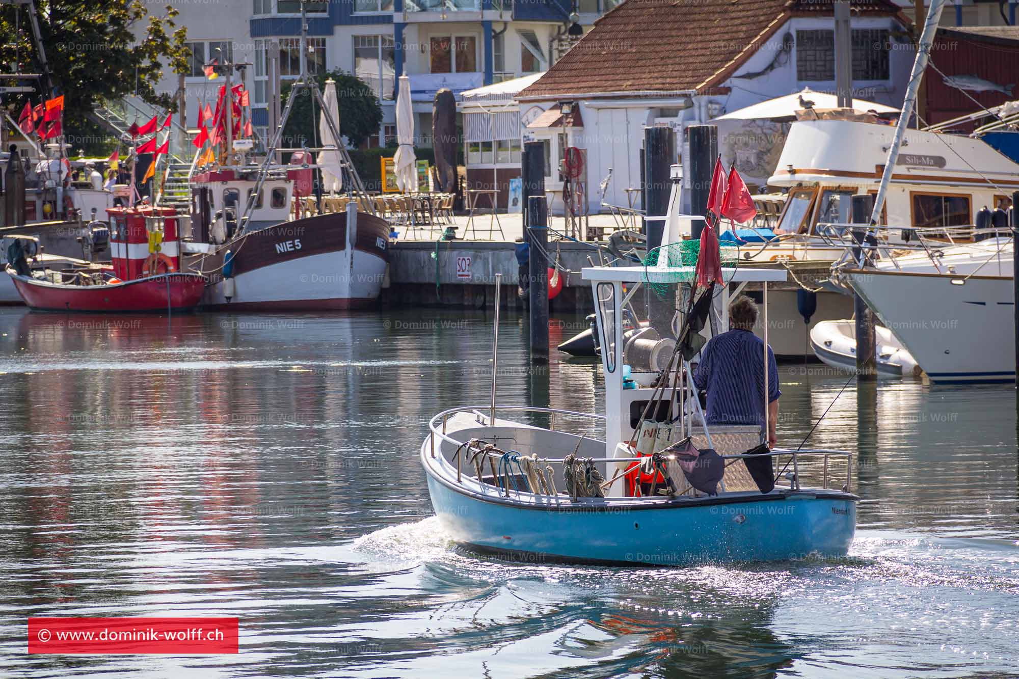 Bild + Foto - Fischerboot in Timmendorfer Strand