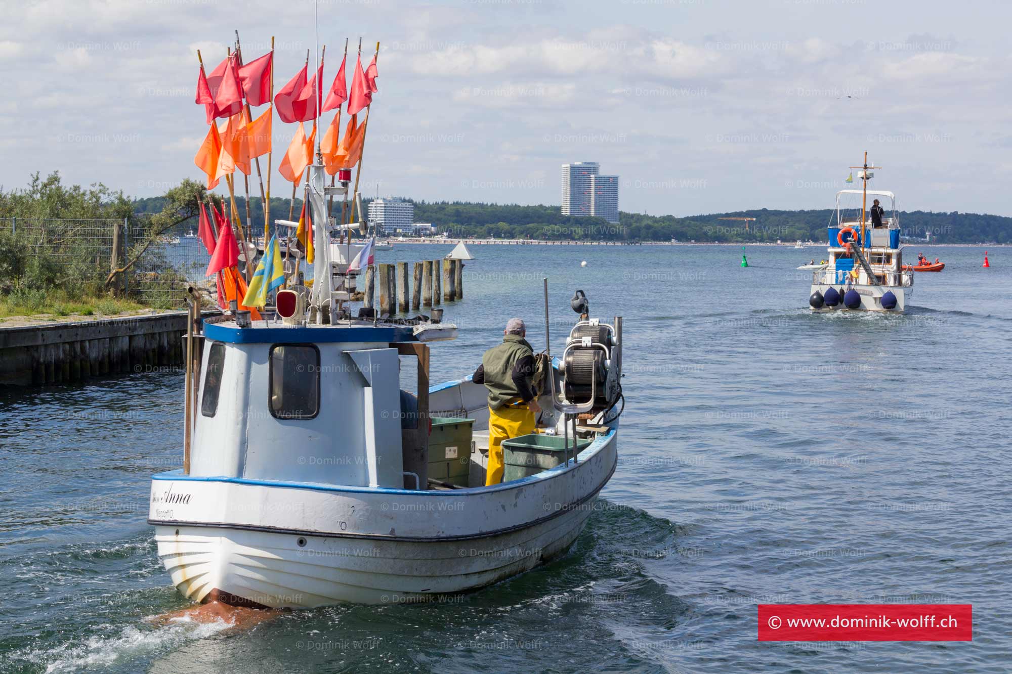 Bild + Foto - Ostsee-Fischkutter in Schleswig-Holstein