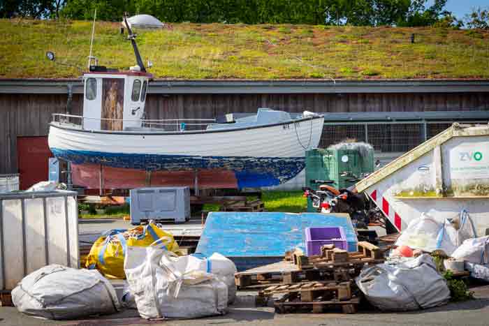System im Niendorfer Hafen