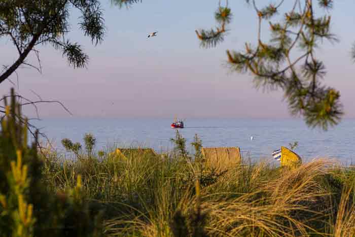 An der Ostsee-Promenade Niendorf