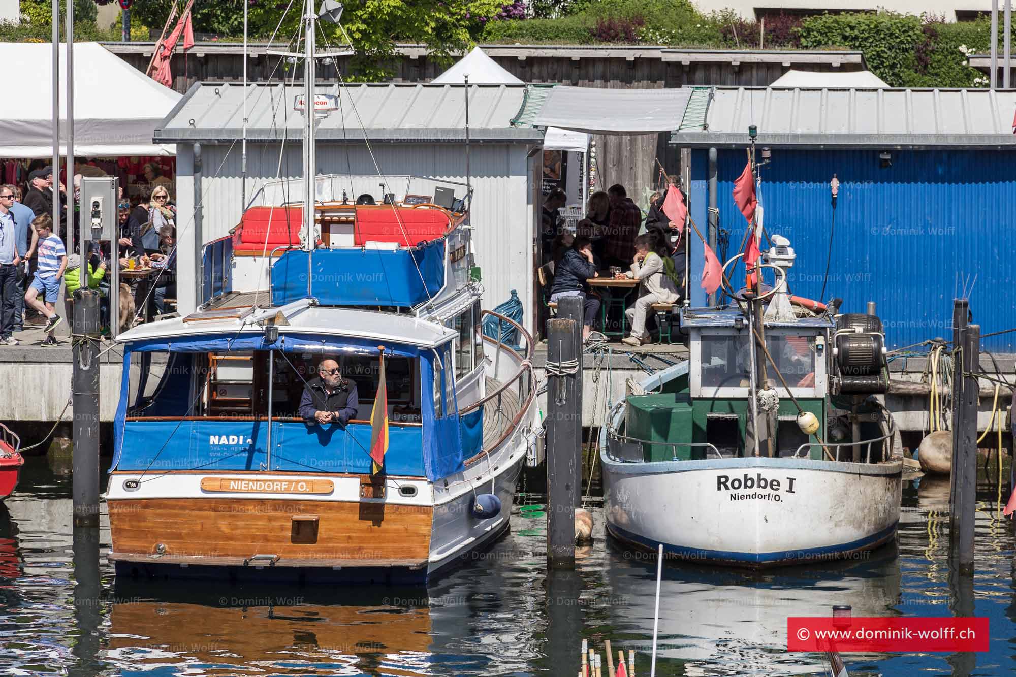 Bild + Foto - Der Hafen von Niendorf/Ostsee