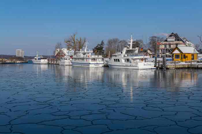 Winter im Niendorfer Hafen