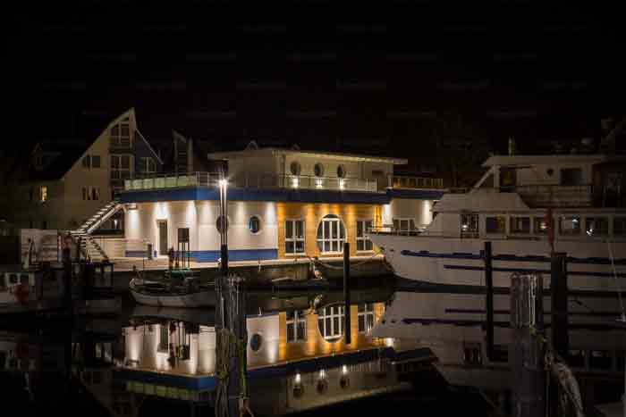 Informationszentrum im Hafen