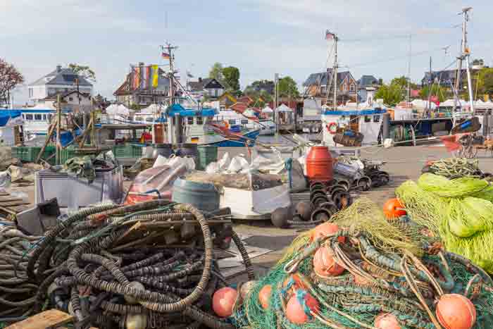 Hafen von Niendorf/Ostsee