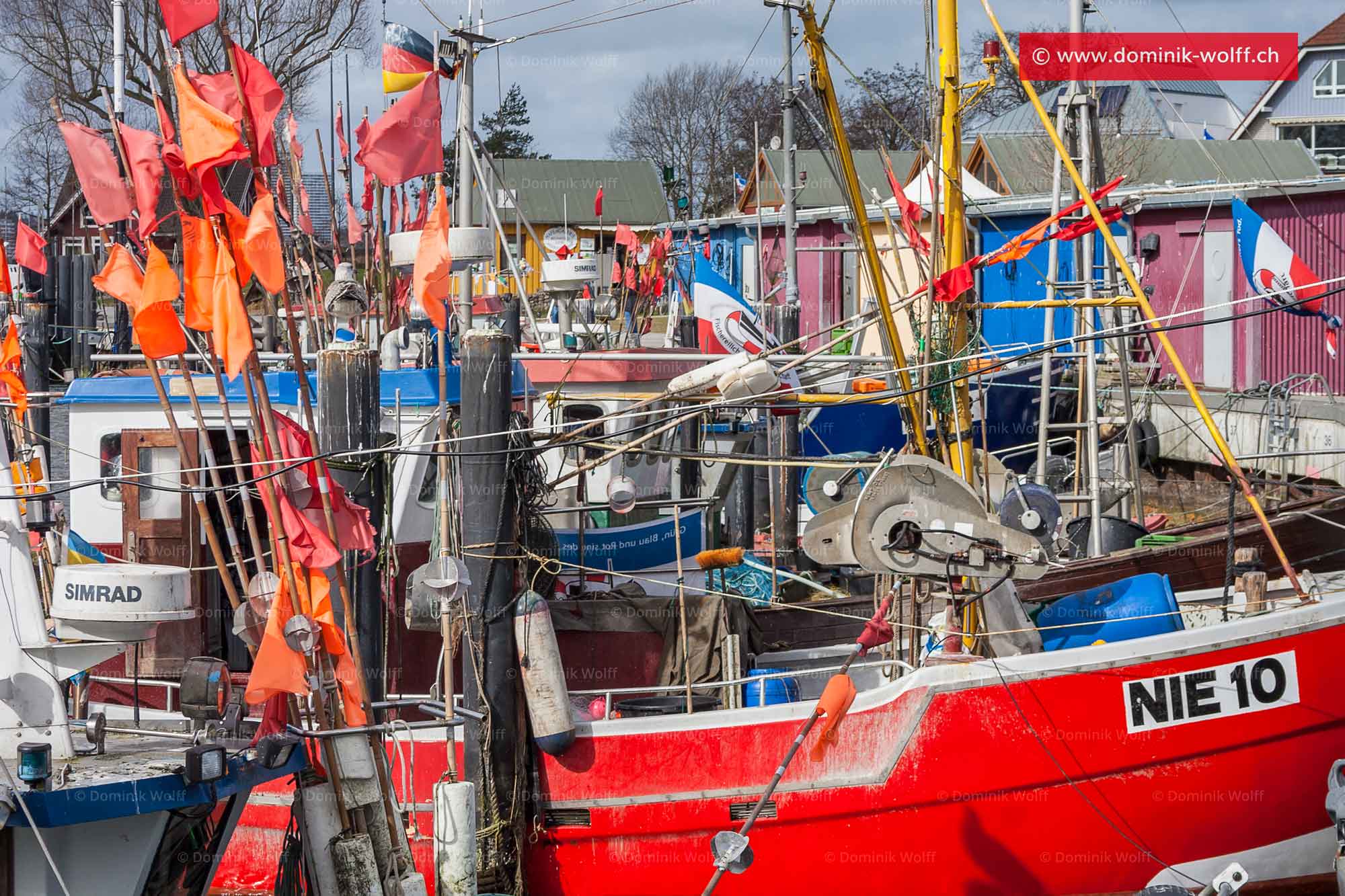 Bild + Foto - Fischkutter im Niendorfer Hafen