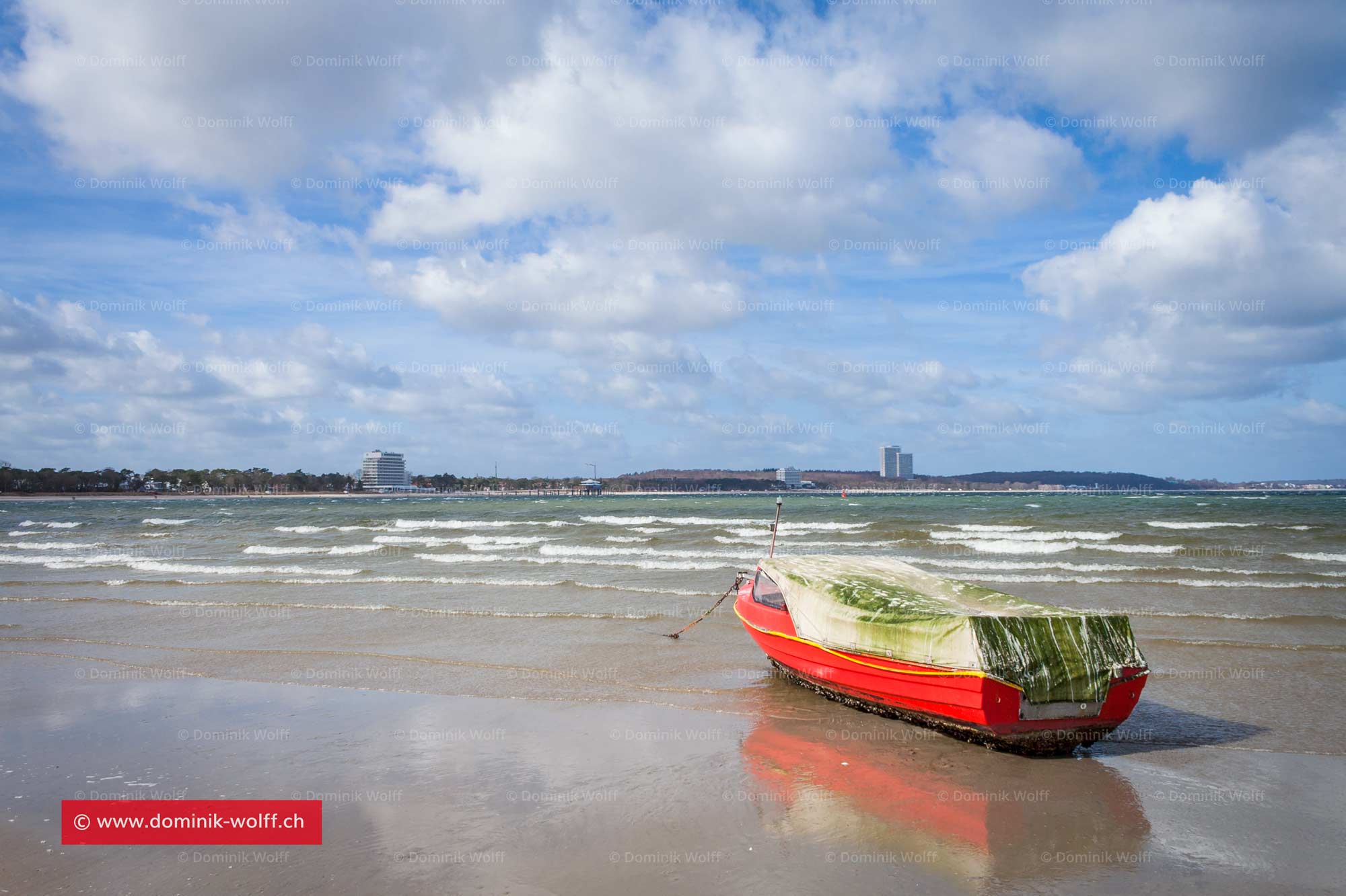 Bild + Foto - Ostseestrand von Timmendorf