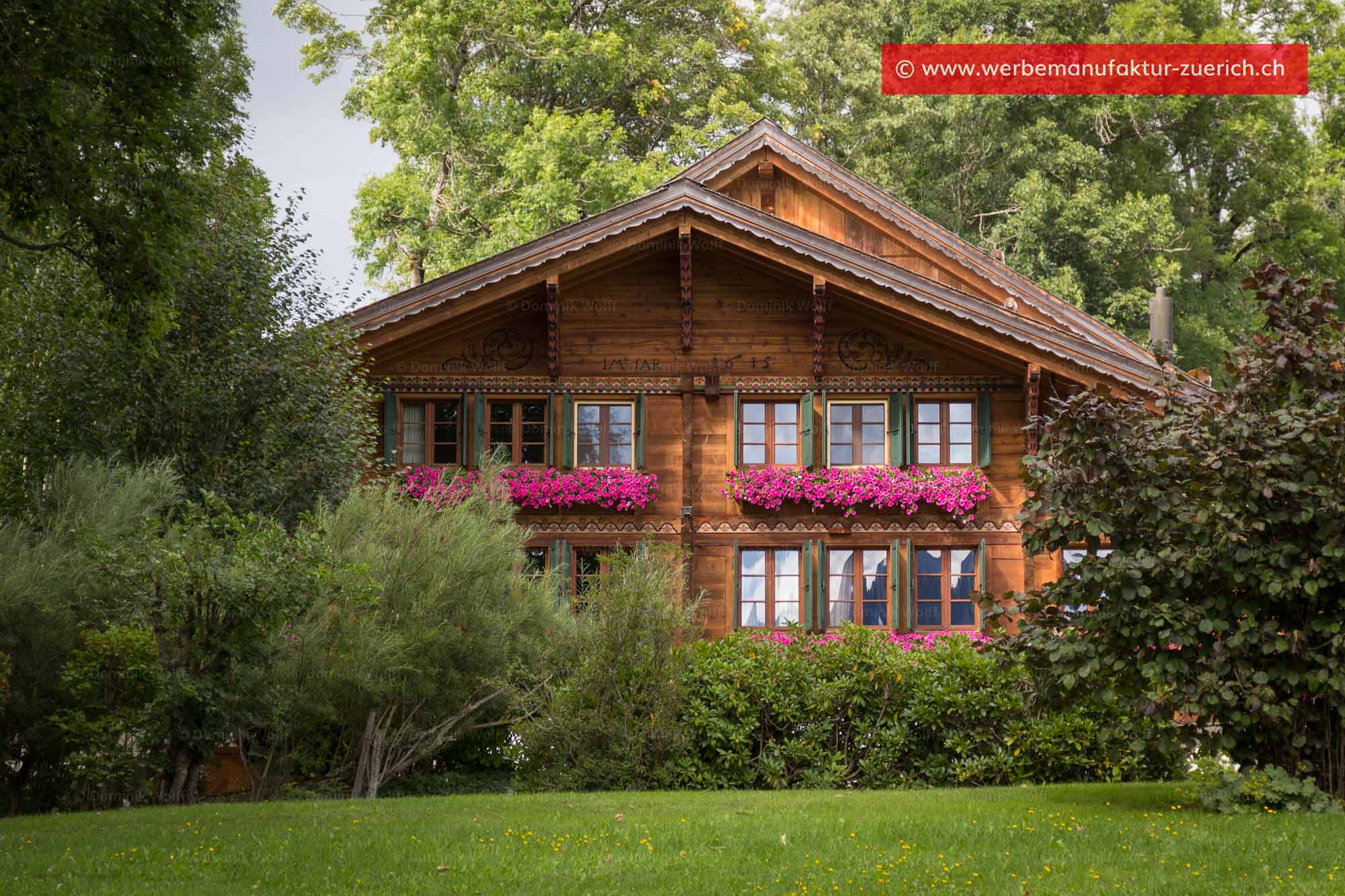 Bild + Foto - Luxus-Chalet in Gstaad Gruben