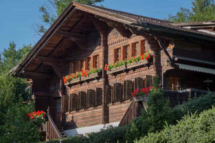 Bauernhaus in Gstaad / Schweiz