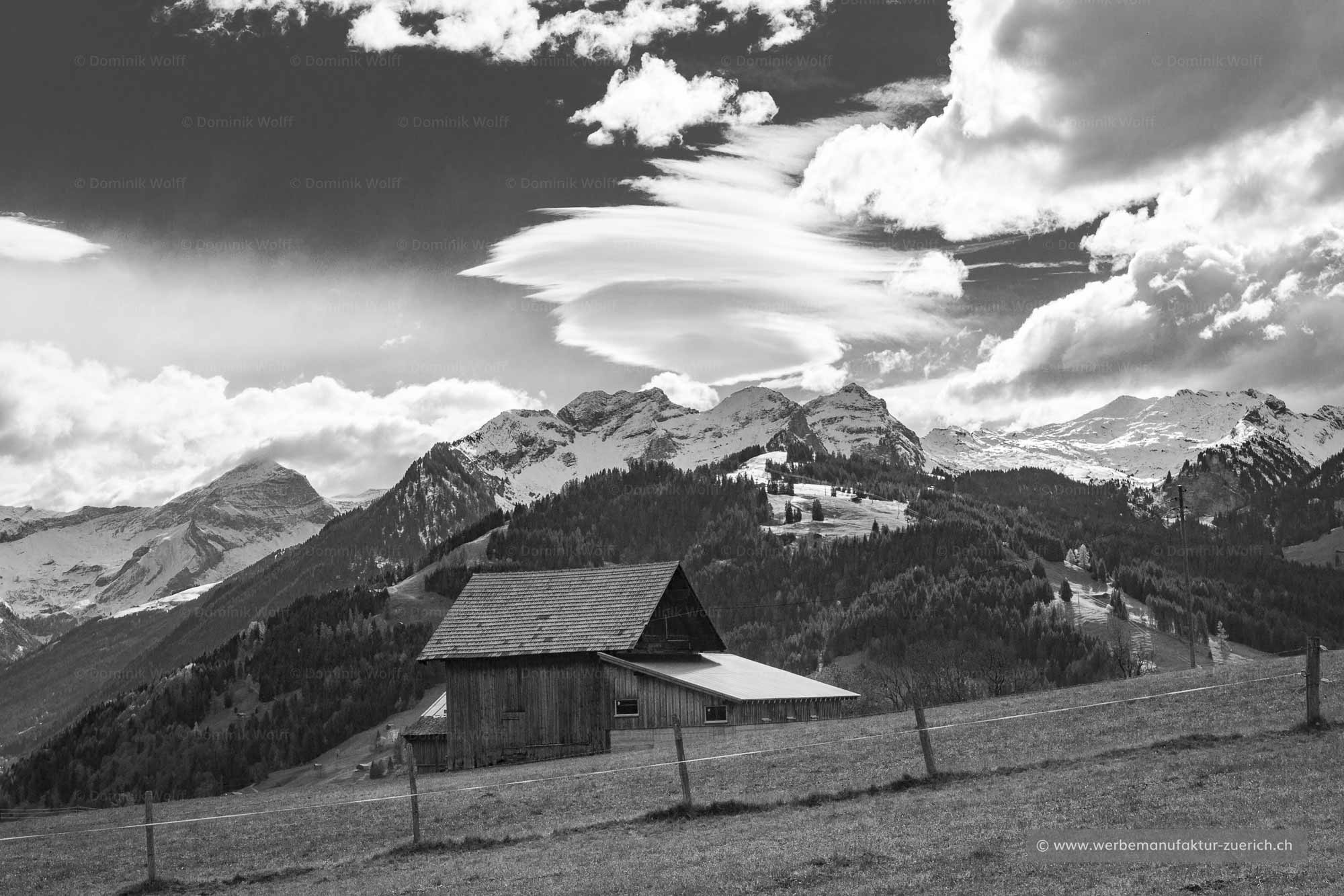 Bild + Foto - Furggenspitz und Wittenberghorn