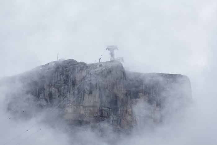 Gondelstation zum Glacier 3000