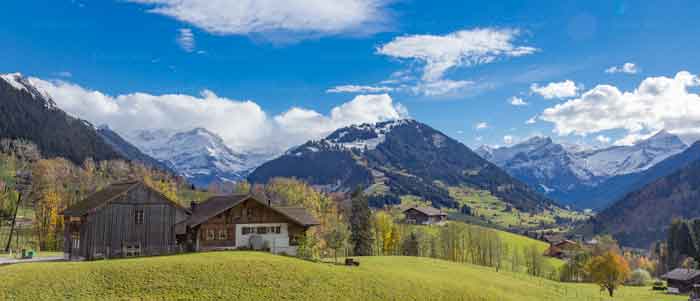 Saanenland im Berner Oberland