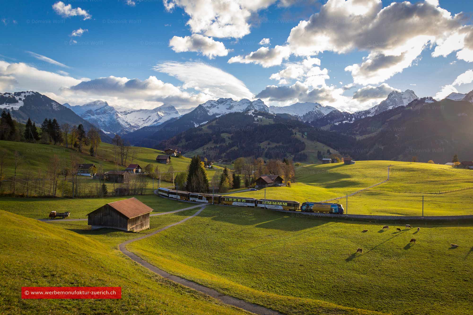 Bild + Foto - GoldenPassLine bei Gstaad