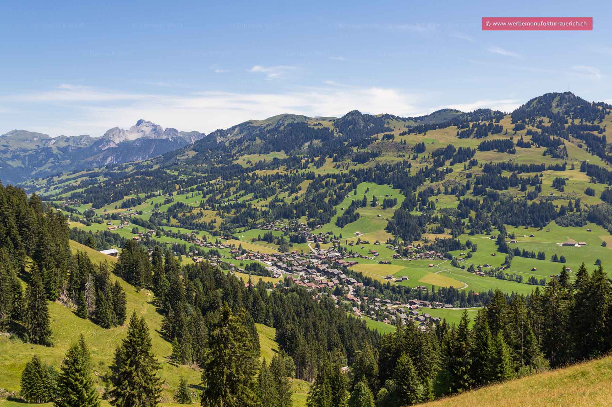 Bild + Foto - Schönried bei Gstaad