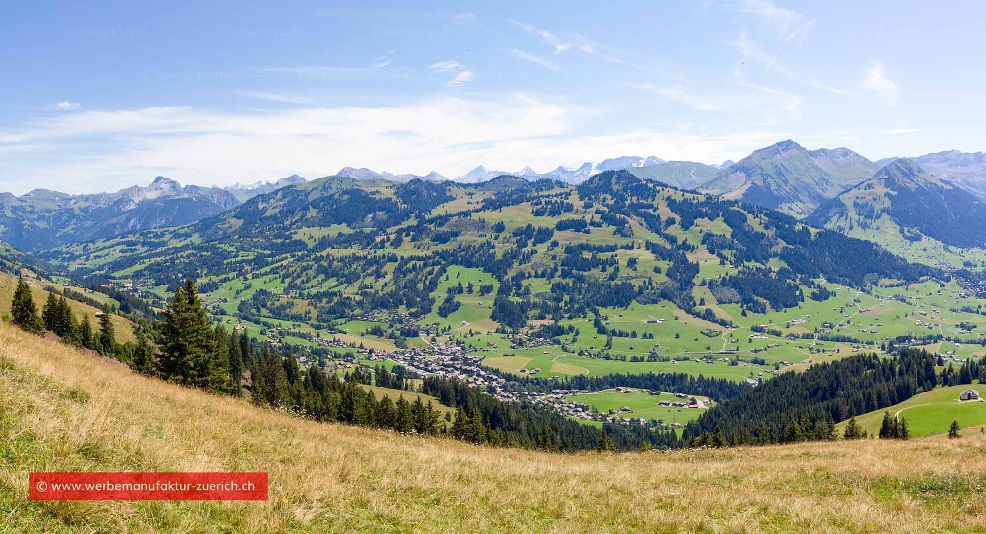 Bild + Foto - Hornberg, Saanerslochgrat und Rinderberg