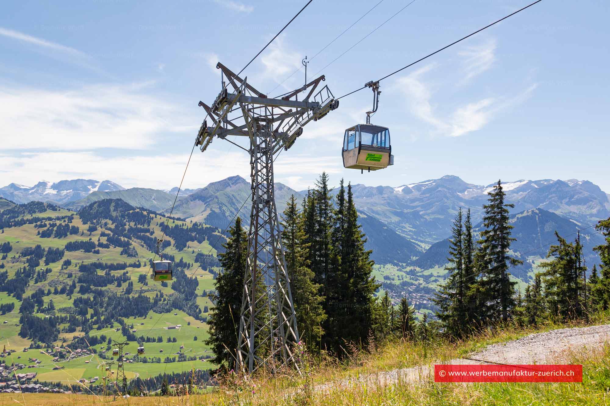 Bild + Foto - Seilbahn Rellerli im Saanenland