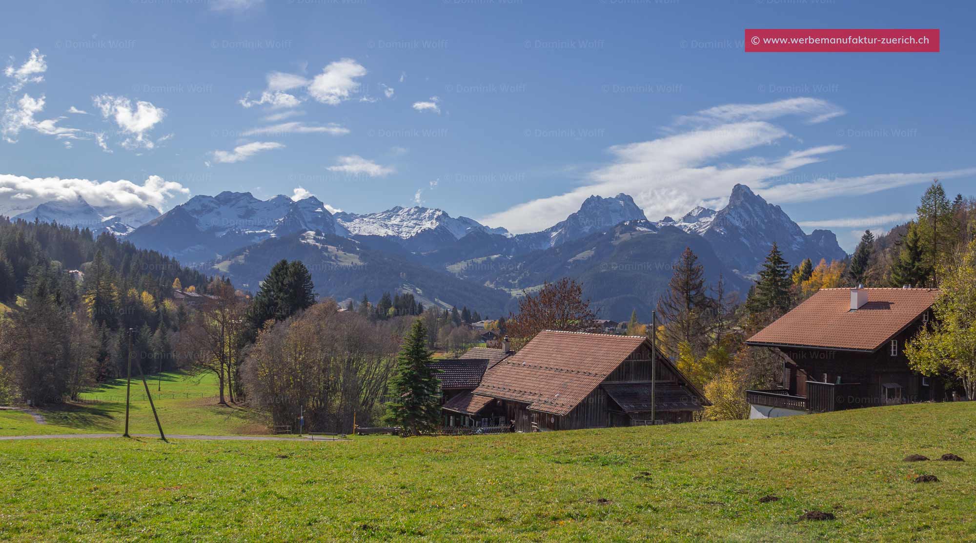 Bild + Foto - Wanderweg Saanenmöser-Schönried