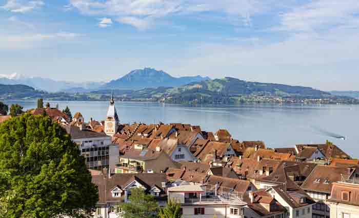 Altstadtzentrum Zug / Schweiz