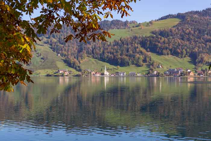 Am Ägerisee im Kanton Zug