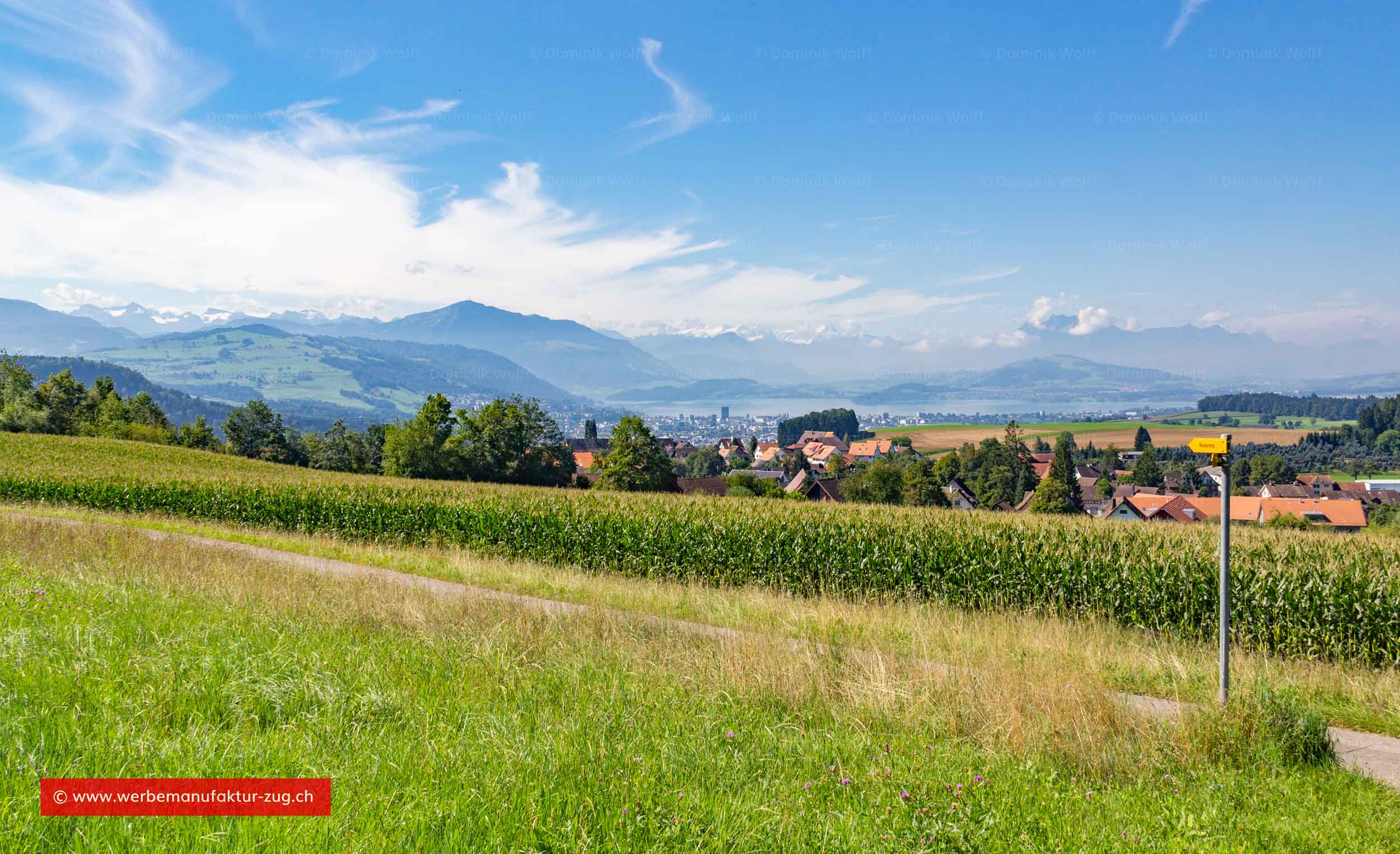 Bild + Foto - Panorama Kanton Zug / Schweiz