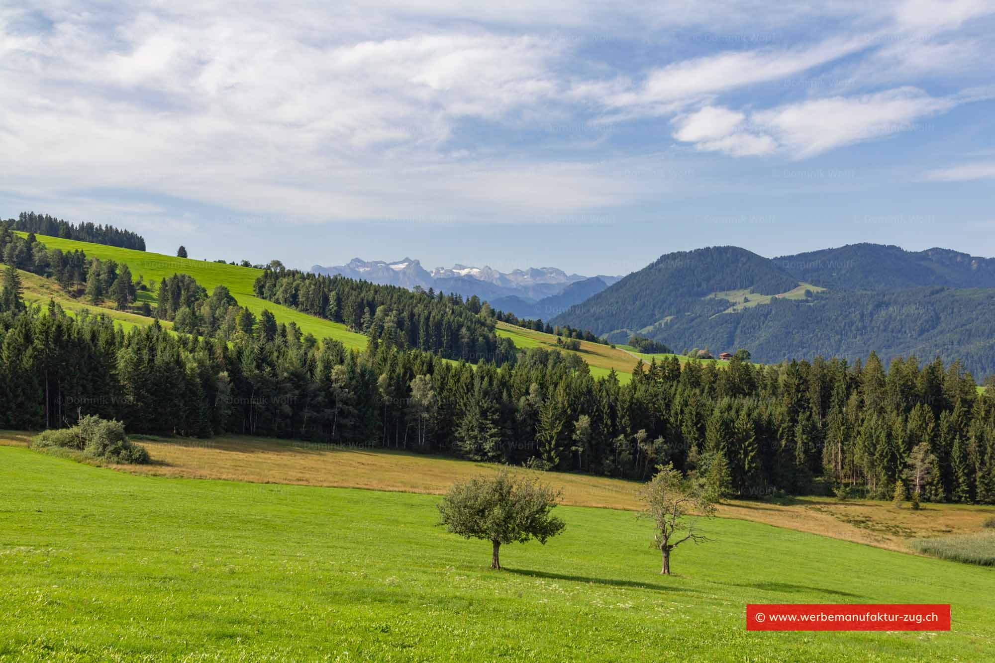 Bild + Foto - Am Raten-Pass im Kanton Zug