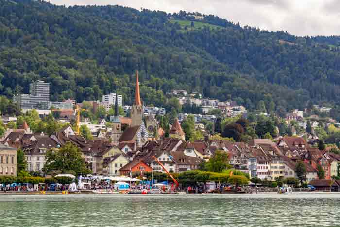 Uferpromenade Stadt Zug