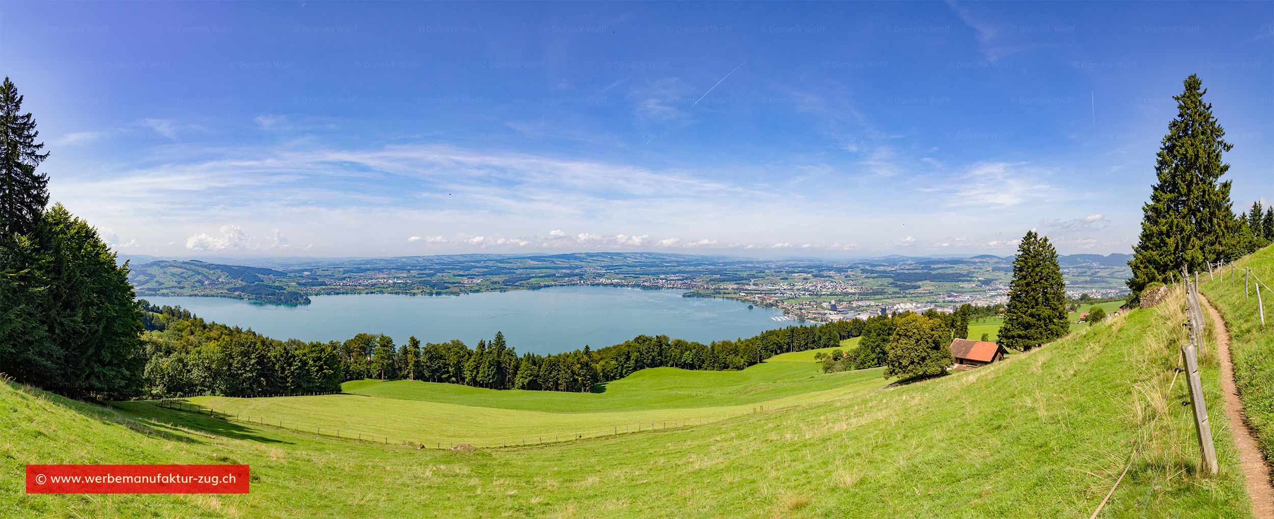 Bild + Foto - Vom Zugerberg zum Zugersee